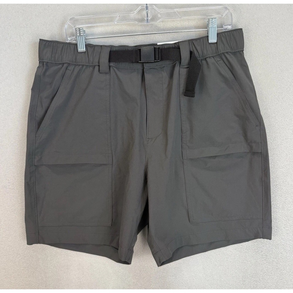 Sonoma Men's Sz 36 Gray Quick Dry Outdoor Above‎ The Knee Nylon Cargo Shorts NWT